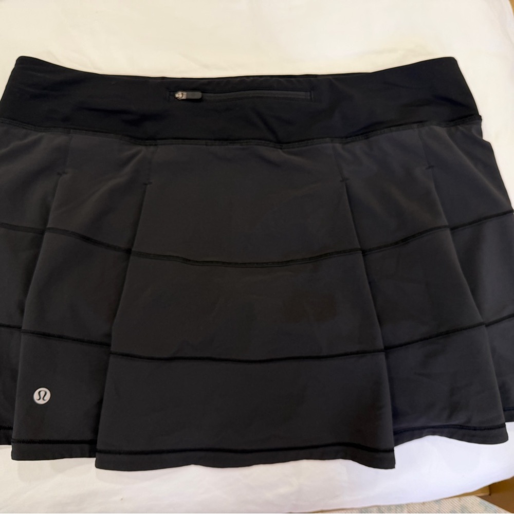 Lululemon Athletica Black Tennis Skirt - Picture 4 of 11